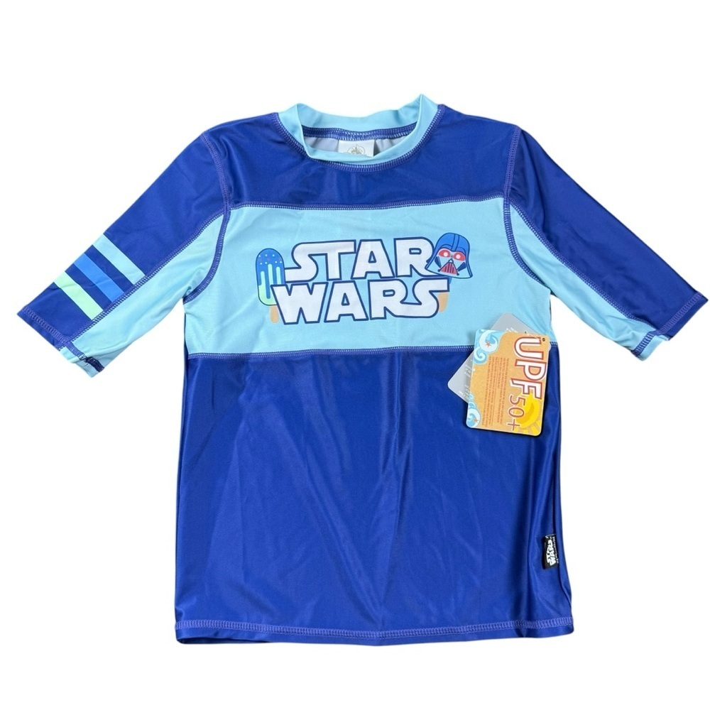 NWT Disney Star Wars Swim Shirt Size 7/8